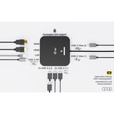 i-tec USB-C Dual HDMI Docking Station, Dockingstation schwarz, Power Delivery 100 W, HDMI