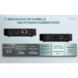 i-tec USB-C Dual HDMI Docking Station, Dockingstation schwarz, Power Delivery 100 W, HDMI