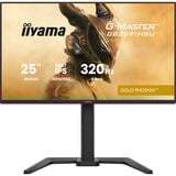 iiyama G-MASTER GB2591HSU-B1, Gaming-Monitor 68.6 cm (24.5 Zoll), schwarz (matt), FullHD, Fast-IPS, HDMI, DP, USB-Hub, 320Hz Panel