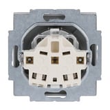 0 Schutzkontakt Steckdose CEE 7/3 Typ F Einsatz 20 EUKNBSL-83 aluminium, Retail