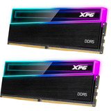 ADATA DIMM 32 GB DDR5-6000 (2x 16 GB) Dual-Kit, Arbeitsspeicher schwarz, AX5U6000C4816G-DCNKRBK, XPG NOVAKEY RGB Black, INTEL XMP, AMD EXPO