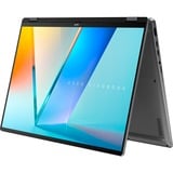 ASUS Vivobook 16 Flip (TP3607SA-RJ033W), Notebook grau, Intel® Core™ Ultra 7 256V, Intel® Arc™ Graphics, 16 GB LPDDR5X, 1 TB (1 TB SSD), Windows 11 Home