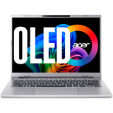 Acer Aspire 14 AI OLED (NX.JNQEG.00C), Notebook silber, Intel® Core™ Ultra 5 226V, Intel® Arc™ Graphics 130V, 16 GB LPDDR5X, 512 GB (512 GB SSD), Windows 11 Home