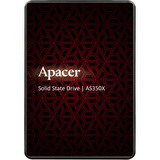 Apacer AS350X 512 GB, SSD schwarz, SATA 6 Gb/s, 2,5"