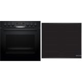 Bosch HND679LS67 Serie 6, Herdset schwarz