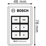 Bosch RC 2, Fernbedienung türkis, GSL 2 Professional