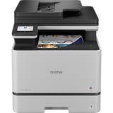 Brother DCP-L8630CDW, Multifunktionsdrucker grau/dunkelgrau, Scan, Kopie, USB, LAN, WLAN, Duplex (Druck)
