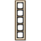 Busch-Jaeger Rahmen fünffach weiß, Retail