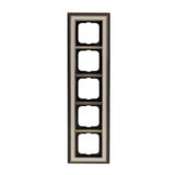 Busch-Jaeger Rahmen fünffach weiß, Retail