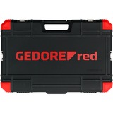 GEDORE red Steckschlüssel-Satz 3/4", 14-teilig rot/schwarz, mit Umschalt-Knarre, SW 22mm - 50mm