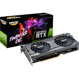 INNO3D GeForce RTX 3070 TWIN X2 OC LHR, Grafikkarte schwarz, Lite Hash Rate, 3x DisplayPort, 1x HDMI