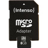 Intenso microSDHC 8 GB, Speicherkarte Class 10