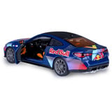Jamara BMW M4 Diecast, Modellfahrzeug blau, Maßstab 1:23, inkl. Knopfzellen