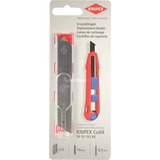 KNIPEX Ersatz-Klingen 90 10 165 E02, 10 Stück, Ersatzmesser für Universalmesser CutiX 90 10 165 BK