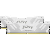 Kingston FURY DIMM 32 GB DDR5-6000 (2x 16 GB) Dual-Kit, Arbeitsspeicher weiß, KF560C32RWK2-32, Renegade, INTEL XMP