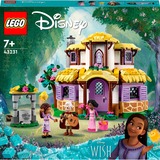 LEGO 43231 Disney Wish Ashas Häuschen, Konstruktionsspielzeug 