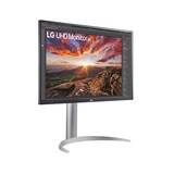 LG 27UP85NP-W, LED-Monitor 68.4 cm (27 Zoll), silber/schwarz, UltraHD/4K, IPS, HDR, USB-C