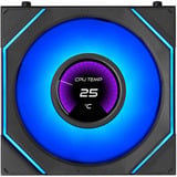 Lian Li UNI FAN SL-INF LCD FLEX 120 Wireless, Gehäuselüfter schwarz, 120 mm