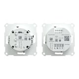 Merten Digital Audio Broadcasting Plus Radio Set mit Bluetooth und Lautsprecher MEG4375-0303 schwarz, Retail