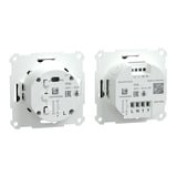 Merten Digital Audio Broadcasting Plus Radio Set mit Bluetooth und Lautsprecher MEG4375-0303 schwarz, Retail