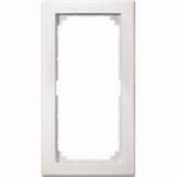 Merten Rahmen zweifach ohne Mittelsteg weiß, Retail