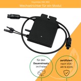 MyVoltaics Balkonkraftwerk MyPfannendach - einfach, 400 Watt 0% MWST, 1x 400W, für Pfannendächer mit Standard-Dachziegeln
