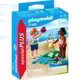 PLAYMOBIL 71166 specialPLUS Kinder mit Wasserballons, Konstruktionsspielzeug 