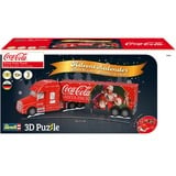 Revell 3D-Puzzle Adventskalender Coca-Cola Truck rot/mehrfarbig