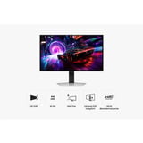 Samsung Odyssey S27FG814SU OLED (G81SF), Gaming-Monitor 68 cm (27 Zoll), silber, UltraHD/4K, FreeSync Premium Pro, USB-Hub, 240Hz Panel