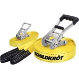 Schildkröt Slackline mit Teaching Line, Fitnessgerät 