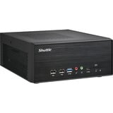 Shuttle XPC slim XB860G2, Barebone schwarz