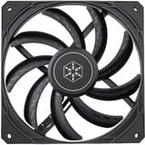 SilverStone Air Slimmer 140, Gehäuselüfter schwarz, 140 mm