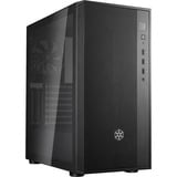 SilverStone FARA R1 V2, Tower-Gehäuse schwarz, Tempered Glass