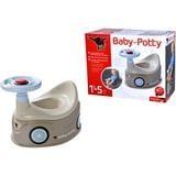 Simba Baby-Potty Grau, Töpfchen grau/blau