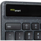 Targus Sustainable Energy Harvesting EcoSmart, Tastatur schwarz, DE-Layout, Scherenmechanik