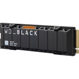 WD Black SN850 NVMe SSD 500 GB schwarz, PCIe 4.0 x4, NVMe, M.2 2280, Kühlkörper
