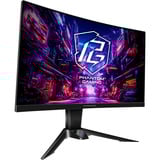 ASRock PG27QRT2A, Gaming-Monitor 68.6 cm (27 Zoll), schwarz, QHD, VA, Curved, Free-Sync, Wi-Fi-Antenne, 180Hz Panel