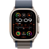 Apple Watch Ultra 2, Smartwatch dunkelblaugrau, 49 mm, Alpine Loop, Titangehäuse, Cellular