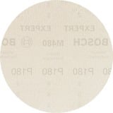 Bosch Professional Expert M480 Netzstruktur-Schleifblatt Ø 125mm, K180 50 Stück, für Exzenterschleifer