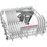 Bosch SMU4ECS21E Serie 4, Spülmaschine edelstahl (gebürstet), 60 cm, Home Connect