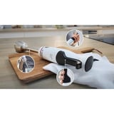 Bosch Stabmixer ErgoMaster MSM4W220 Serie 4 weiß/edelstahl, 600 Watt, mit Zerkleinerer