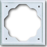 Busch-Jaeger Rahmen einfach Abdeckrahmen Kunststoff Thermoplast glänzend Schutzart IP20 Schlagfestigkeit IK03 Retail