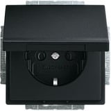 Busch-Jaeger Steckdosen Einsatz 20 EUK-885 schwarz, Retail