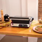 Cecotec Kontaktgrill Rock'Ngrill Dual schwarz/edelstahl, 2.000 Watt