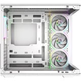 Cooler Master Elite 600 ARGB , Tower-Gehäuse weiß, Tempered Glass x 2