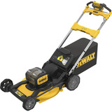 DEWALT Akku Rasenmäher DCMWSP156W2-QW, 18Volt gelb/schwarz, 2 x 18V XR 8,0Ah, Ladegerät, mit Radantrieb