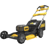 DEWALT Akku Rasenmäher DCMWSP156W2-QW, 18Volt gelb/schwarz, 2 x 18V XR 8,0Ah, Ladegerät, mit Radantrieb
