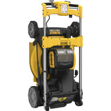 DEWALT Akku Rasenmäher DCMWSP156W2-QW, 18Volt gelb/schwarz, 2 x 18V XR 8,0Ah, Ladegerät, mit Radantrieb