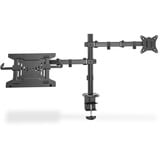 Digitus Single Monitorhalterung & Notebookhalterung schwarz (matt)