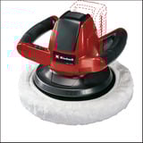 EINHELL Power X-Change Akku-Autopoliermaschine CE-CB 18/254 Li-Solo rot/schwarz, ohne Akku und Ladegerät